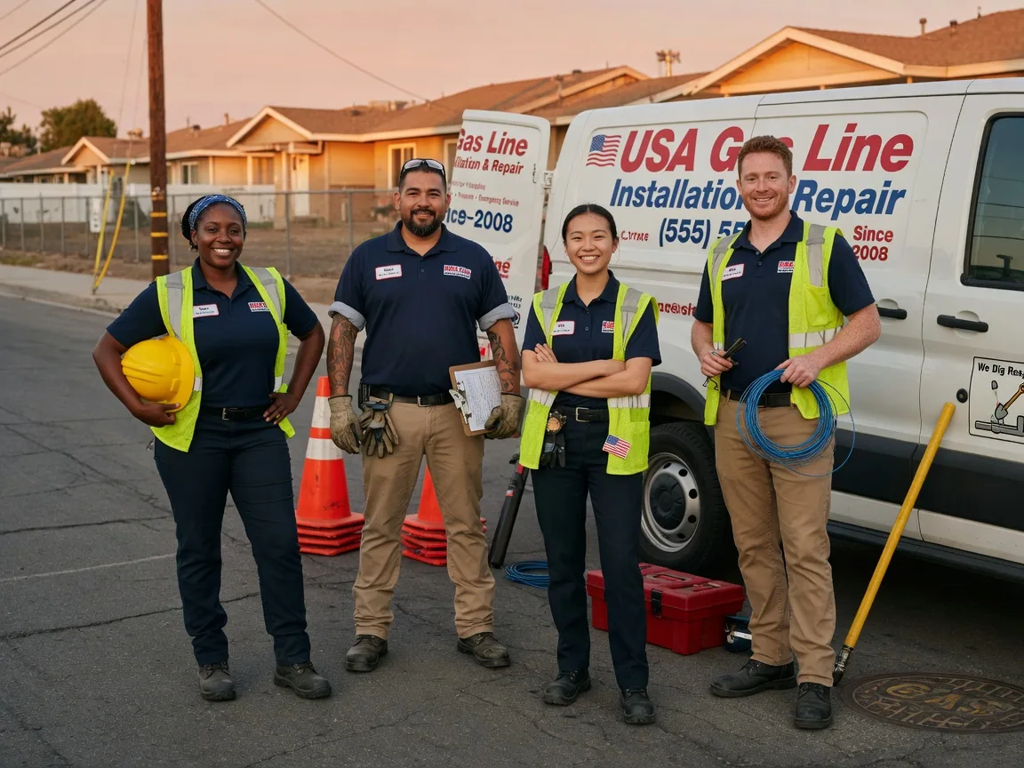 Gas Line Installation company in Atoka, OK